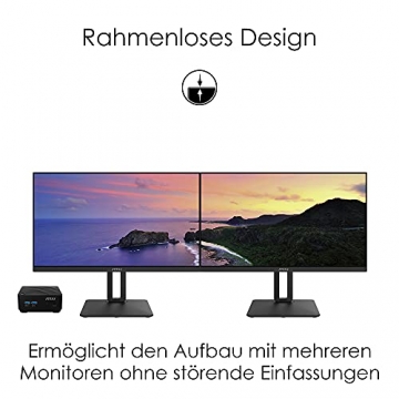 MSI PRO MP271QPDE 69cm (27 Zoll) IPS LED Monitor (16:9, WQHD (2560x1440), HDMI, DisplayPort, Verstellbar, Anti-Glare Display, Weniger Blaulicht, Rahmenlos) - 7